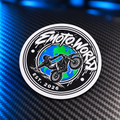 Emotoworld global rider sticker