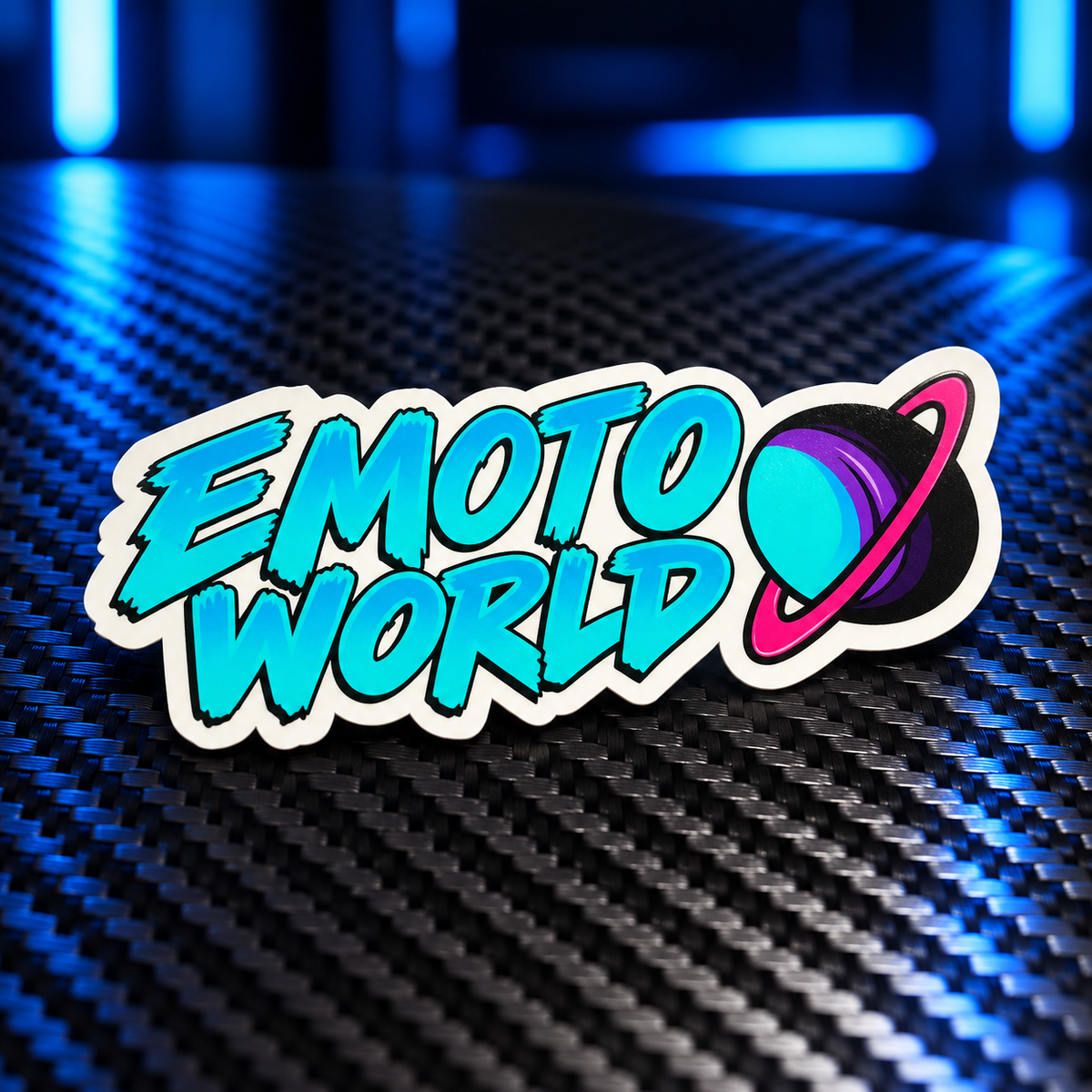 Emotoworld side orbit sticker