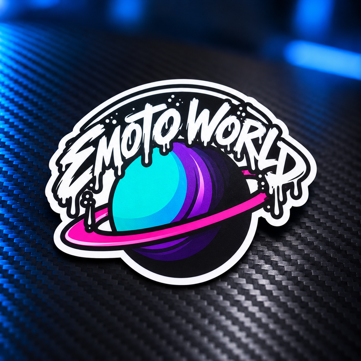 Emotoworld graffiti plant sticker