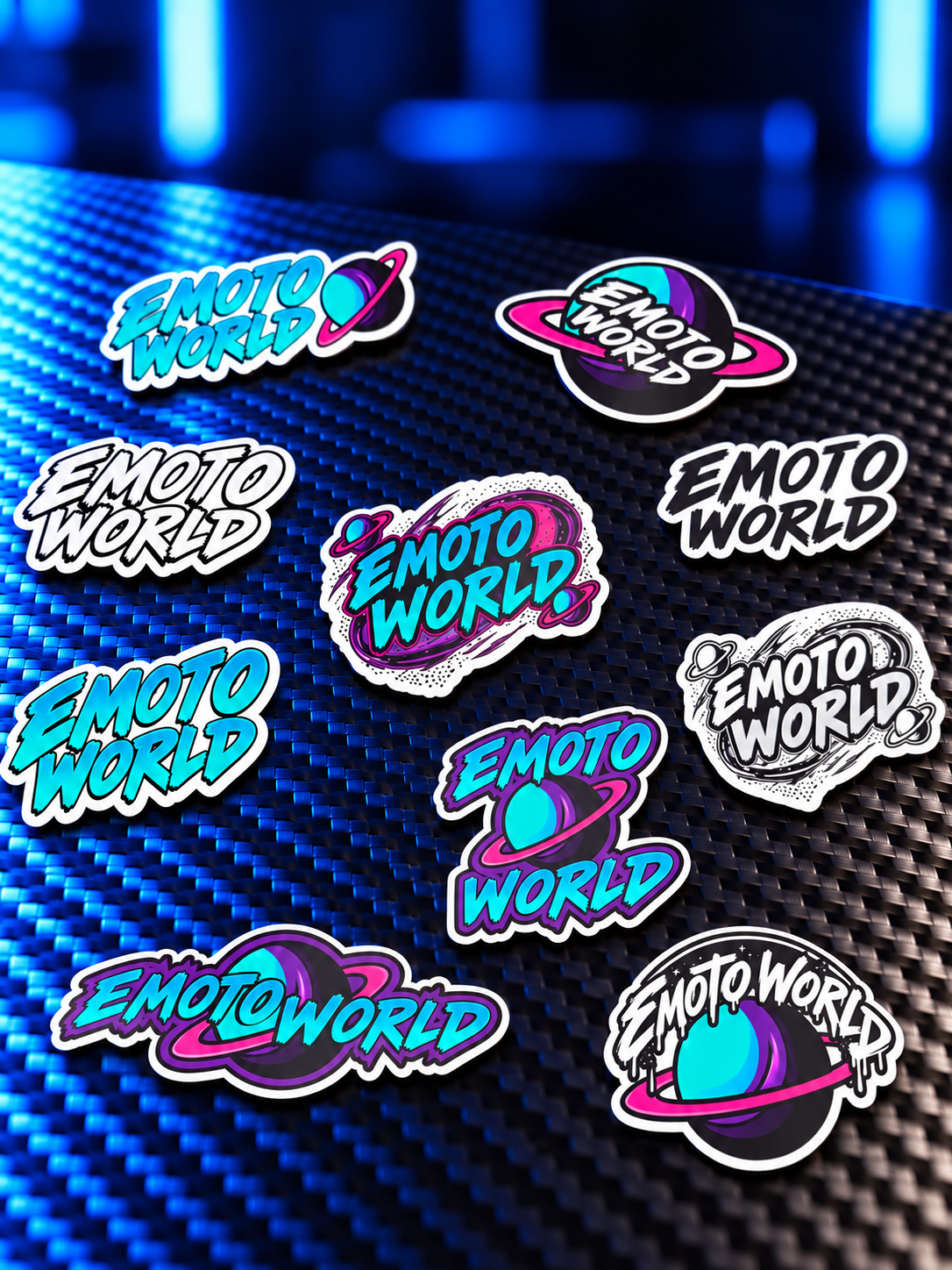 emotoworld sticker pack